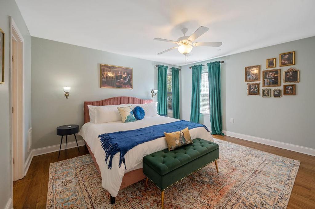 New Victorian Theme, 3Br, Lrg Backyard Close To Pnc Arena, Downtown, And Rdu Airport Raleigh Eksteriør billede