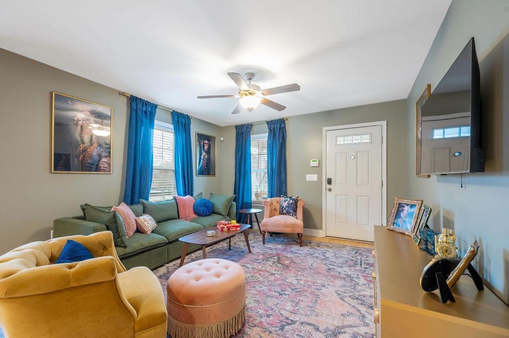 New Victorian Theme, 3Br, Lrg Backyard Close To Pnc Arena, Downtown, And Rdu Airport Raleigh Eksteriør billede