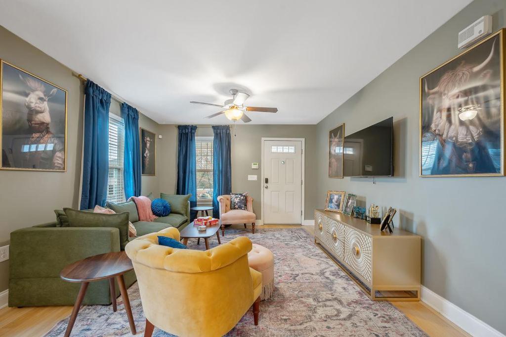 New Victorian Theme, 3Br, Lrg Backyard Close To Pnc Arena, Downtown, And Rdu Airport Raleigh Eksteriør billede